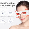 Smart Eye Massager with 36 LED Lights — Heat & Vibration, 3-Level Adjustable USB Eye Spa for Home, Office & Travel