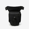 Motorcycle Thigh Bag for Women Foldable Nylon Leg Bag with Adjustable Strap and Buckle Waist Pack