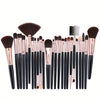 25-Piece Makeup Brush Set – Professional Nylon Bristle Brushes with ABS Handles