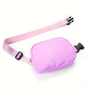 Unisex Polyester Waist Bag – Adjustable Fanny Pack for Running, Hiking, Cycling, Phone & Festivals