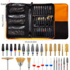 30-Piece Nail Drill Bit & Polishing Set – Tungsten Steel Nail Art Manicure Tools with Cleaning Brush for Acrylic & Gel Nails