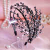 Vintage Rhinestone Headband for Women - Sparkling Retro Hairband for Parties, Halloween & Photo Shoots