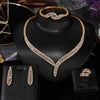 Classic Rectangular Cubic Zirconia Bridal Necklace and Earring Set CZ Wedding Jewelry