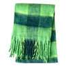 Luxury Cashmere-Blend Winter Scarf for Women – Thick Warm Shawl with Tassels, Soft Fluffy Solid & Plaid