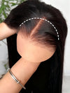 Glueless 5x5 Closure Bone Straight 13x6 HD Lace Frontal Brazilian Remy Human Hair Wig 13x4 Transparent Lace