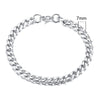 Stainless Steel Cuban (Miami Curb) Bracelet — Chunky 3–11mm Width | 7.1/8.3/9.1 in (18/21/23 cm) Unisex