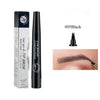 4D Microblading 4-Fork Eyebrow Pen – Waterproof Long-Lasting Tattoo Pencil Liquid Brow, 5g (0.18 oz)