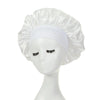 Women's Satin Bonnet – Wide Stretchy Band Sleep Cap, Satin Silk Night Cap, One Size