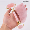 Rose Quartz Gua Sha Facial Massage Tool – Natural Crystal Face Sculpting for Anti-Aging & Neck Slimming