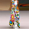 V-Neck Sleeveless Maxi Dress for Women – Retro Print Summer Sundress with Pockets, A-Line Floor-Length