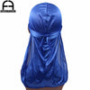 Unisex Silk Durag Long Tail Headwrap Bandana 100+ cm (39+ in) Biker Turban Headwear