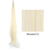Soowee 32in (81 cm) Long Layered Clip-In Ponytail Extension, Blonde Heat-Resistant Synthetic Hairpiece