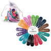 10/20/30/40-Pack Colorful Waterdrop Hairpins for Girls – Cute Kids Hair Clips Barrettes