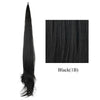 Soowee 32in (81 cm) Long Layered Clip-In Ponytail Extension, Blonde Heat-Resistant Synthetic Hairpiece