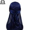 Unisex Silk Durag Long Tail Headwrap Bandana 100+ cm (39+ in) Biker Turban Headwear