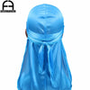 Unisex Silk Durag Long Tail Headwrap Bandana 100+ cm (39+ in) Biker Turban Headwear