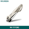 MR.GREEN Anti-Splash Stainless Steel Nail Clippers – Ergonomic Bionic Design Fingernail & Toenail Trimmer