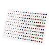 100-Pair Acrylic Crystal Stud Earrings Set – Hearts, Stars, Moons, Flowers & Animal Designs for Women & Girls
