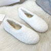 Lambswool Moccasins for Women – Plush Winter Loafers, Warm Curly Shearling Flats (EU 34-43 / US 4.5-10.5)