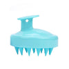 Silicone Scalp Massage Brush – Shampoo Hair Washing Massager Comb, Anti-Dandruff Spa Brush