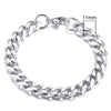 Stainless Steel Cuban (Miami Curb) Bracelet — Chunky 3–11mm Width | 7.1/8.3/9.1 in (18/21/23 cm) Unisex