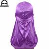 Unisex Silk Durag Long Tail Headwrap Bandana 100+ cm (39+ in) Biker Turban Headwear