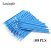 Disposable Eyelash Microbrush Applicators – 100/200 Pack for Lash Extensions & Makeup