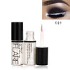 Double-Ended Liquid Eyeliner Pen with Wing Stamp, Waterproof Fast-Dry Black Eyeliner