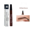 4D Microblading 4-Fork Eyebrow Pen – Waterproof Long-Lasting Tattoo Pencil Liquid Brow, 5g (0.18 oz)
