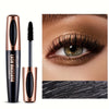 4D Volumizing Mascara Waterproof Smudge-Proof Long-Lasting Black No-Clump Curling 10ml (0.34 fl oz)