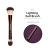 Retractable Hourglass-Style Makeup Brush - Multi-Purpose Synthetic Brush for Foundation, Concealer, Powder, Bronzer, Blush, Eyeshadow, Eyeliner