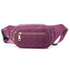 Plaid Oxford Waterproof Crossbody Chest & Waist Bag for Women - Fashion Fanny Pack Hip Purse