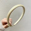Korean Cotton Headband for Women & Girls - Solid Fashion Hairband, Casual All-Match Hoop