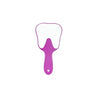 Unbreakable PVC Tooth-Shaped Hand Mirror with Handle - Dental Exam & Makeup Mirror, 24.5 x 13.5 cm (9.6 x 5.3 in) - Assorted Colors