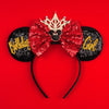 Disney Mickey Mouse Sequin Ears Headband with Bow - Halloween Party Cosplay Hairband for Women & Kids