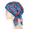 Satin Night Cap with Bow – Long-Tail Hair Bonnet & Chemo Headscarf Wrap for Women