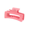 Matte Square Hair Claw Clips – PS Plastic Shark Hairpins for Women & Girls (8.5 cm / 3.3 in & 10.5 cm / 4.1 in)