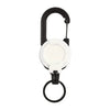 Anti-Theft Retractable Metal Keychain with Elastic Rope and Easy-Pull Buckle - Sporty Yoyo Key Ring for Keys, Ski Passes & ID Cards