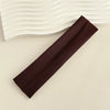 Women's All-Season Solid Sports Headbands – Elastic Cotton Hairbands for Running, Yoga & Fitness