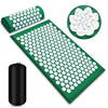 Acupressure Shakti Mat with Pillow – Spike Massage Mat for Back & Body Pain Relief, Yoga Relaxation (68×42×2 cm / 26.8×16.5×0.8 in)