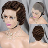 613 Blonde & Chocolate Brown Pixie Cut Short Bob Wig 13x4 Transparent Lace Front Pre-Plucked Remy Human Hair Loose Wave