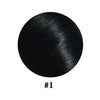 5-Clip 3/4 Full Head Straight Remy Human Hair Clip-In Extensions Natural Black