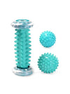 Foot Massage Roller and Spiky Massage Ball Set for Plantar Fasciitis Relief, Deep Tissue Acupressure for Feet Legs and Back