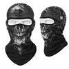 Skull Balaclava Face Mask - Windproof Breathable Neck Warmer for Cycling, Skiing & Motorcycling (Unisex)