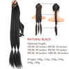 22-40 Inch (56-100 cm) Synthetic Braided Ponytail Hair Extension with Elastic Band
