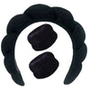 Cloud Sponge Hairbands for Women – Soft Bamboo Fiber Makeup Removal & Bath Headbands
