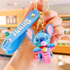Lilo & Stitch Silicone Keychain Pendant - Cartoon Key Ring for Car, Phone & Bag (4–6 cm / 1.6–2.4 in)