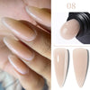 15ml (0.5 fl oz) Quick Extension Gel Nail Polish Nude Milk White Builder Hard Gel Varnish UV/LED