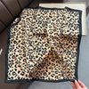 Polyester Satin-Look Square Scarf 70 x 70 cm (27.6 x 27.6 in), Cat Print Headscarf, Neck Wrap, Bandana for Women