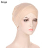 Women's Turban Head Wrap Bandana Bonnet - Inner Hijab Sleep Cap, Fits 55-60 cm (21.7-23.6 in), 9 Colors